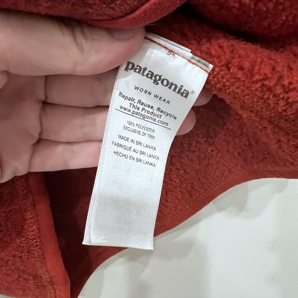 Boys Patagonia Quarter-Zip Better Sweater – Size 10 - Picture 10 of 10